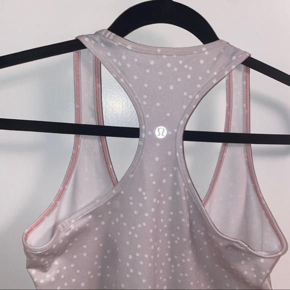 Lululemon polka dot racerback tank top - Picture 4 of 7